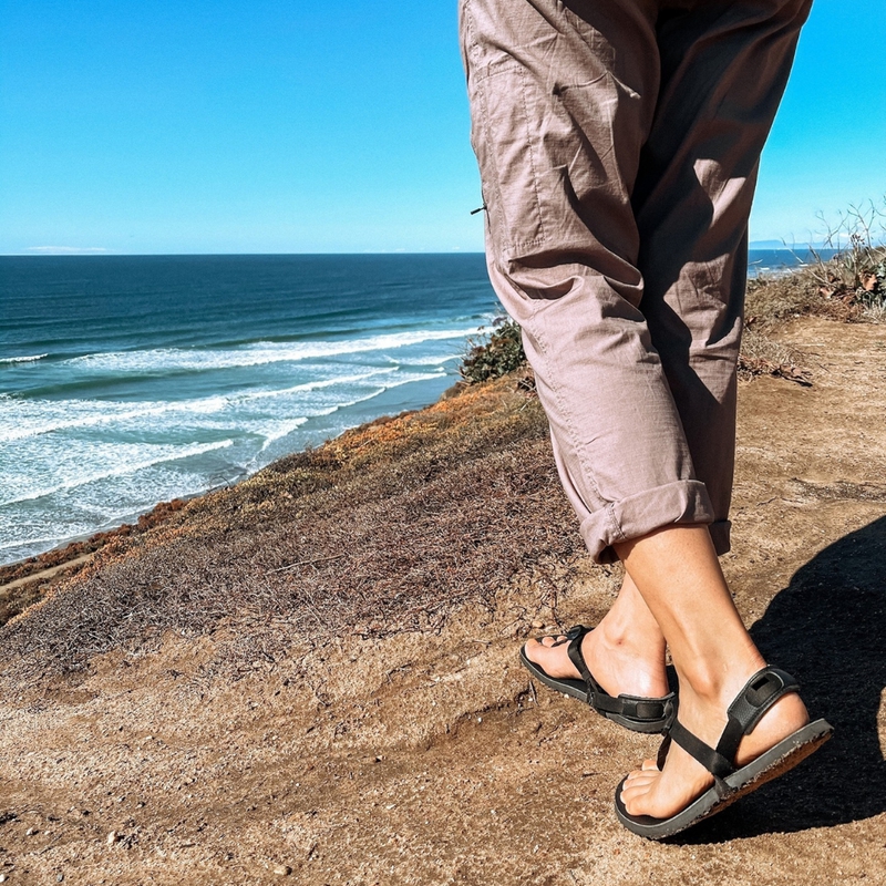 Luna Leadville Trail Men's Sandals Black | US-KQRWY-0413