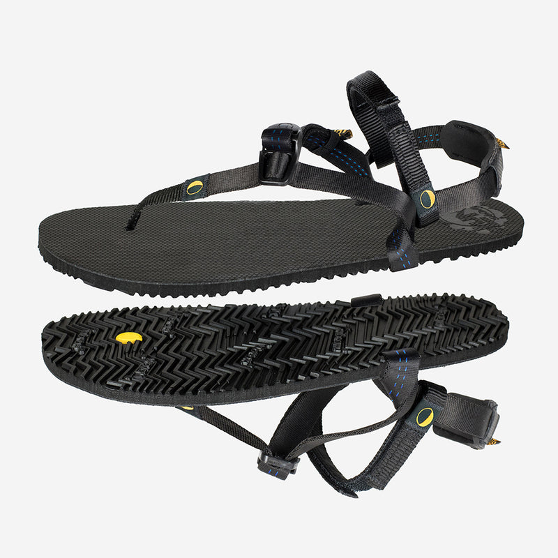 Luna Leadville Pacer Men's Sandals Black | US-UZSQP-9034