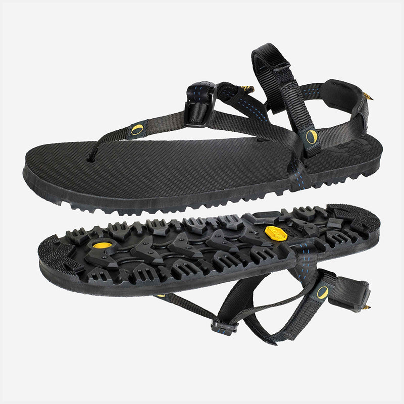 Luna Retro Middle Bear Men's Sandals Black | US-LGXVQ-1506