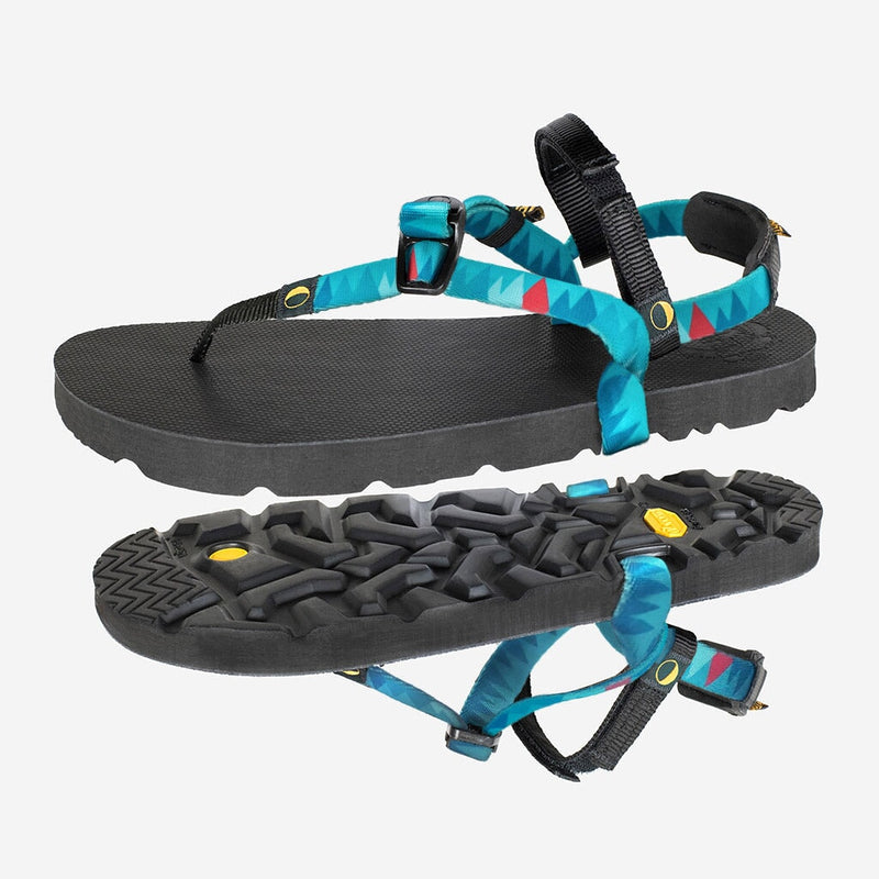 Luna Retro Mono Gordo Women's Sandals Blue | US-LFCVE-4835