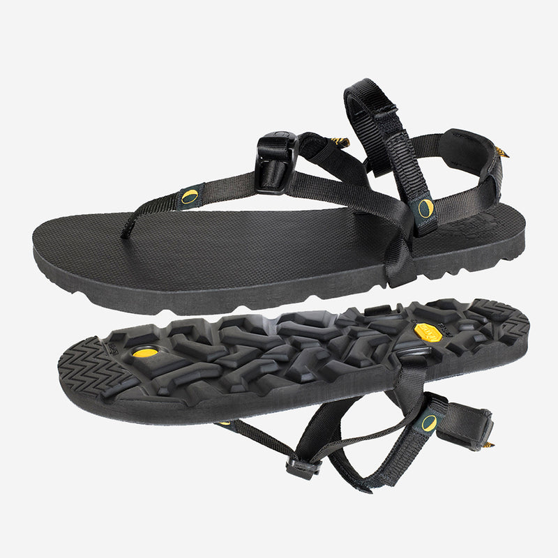 Luna Retro Mono Men's Sandals Black | US-RHVWS-4138