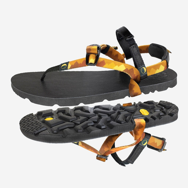 Luna Retro Mono Men's Sandals Yellow | US-AHXLC-4091