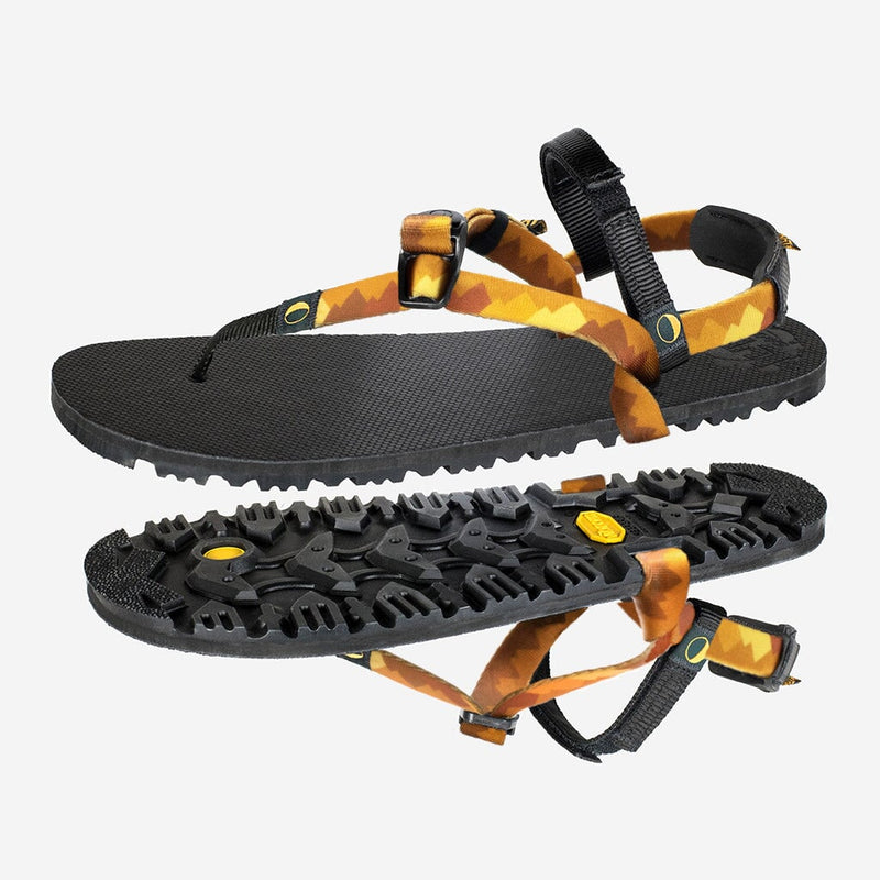 Luna Retro Oso Flaco Men's Sandals Yellow | US-YHFUI-9647