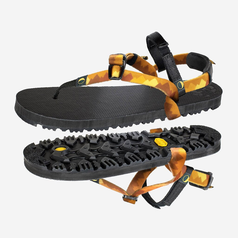 Luna Retro Oso Men's Sandals Yellow | US-XZGFU-8027